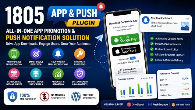 1805 App & Push Plugin